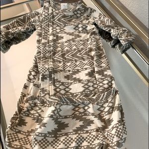 Aztec Print, Kate Quinn gown